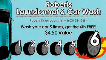 car wash club savings card